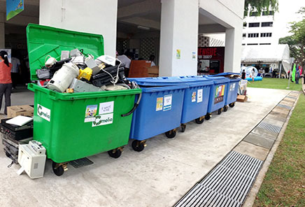بازیافت زباله های الکترونیکی در سنگاپور 