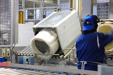 لوازم خانگی بازیافت شده توسط شرکت پاناسونیک  لوازم خانگی بازیافت شده توسط شرکت پاناسونیک