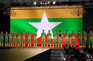 پاناسونیک در بیست و هفتمین دوره ی مسابقات SEA میانمار 2013