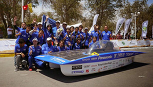 پاناسونیک حامی تیم دانشگاهی Tokai برنده مسابقات Carrera خورشیدی 2014 آتاکاما شیلی