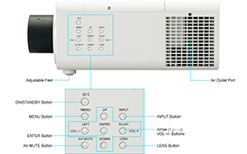 ویدئو پروژکتور مدل PT-EX600