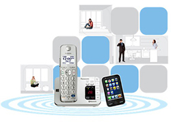 تلفن بی سیم مدل KX-TGE262-263