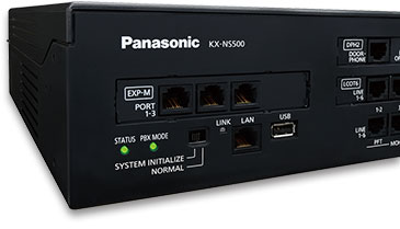دستگاه سانترال هایبرید هوشمند پاناسونیک مدل KX-NS500