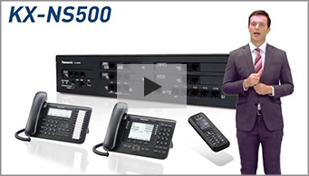 دستگاه سانترال هایبرید هوشمند پاناسونیک مدل KX-NS500